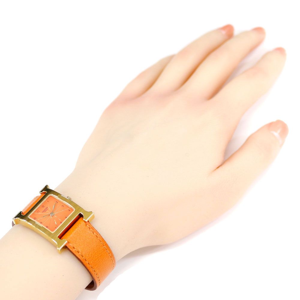 エルメス Hウォッチ 腕時計 時計 ステンレススチール HH 1.210 クオーツ レディース 1年保証 HERMES