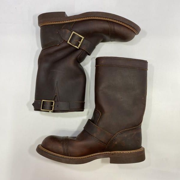  RED WING 2011年製 8121 アイアンスミス エンジニアブーツ ブラウン US 8 D 26 cm レッドウィング 24 その他 靴