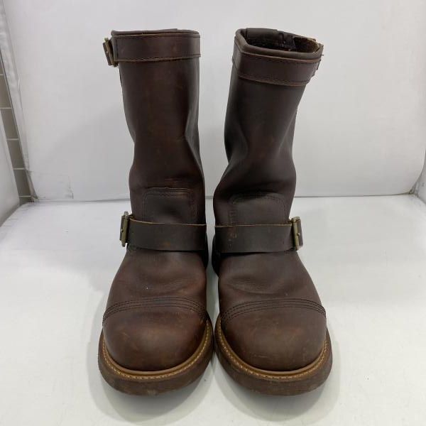RED WING 2011年製 8121 アイアンスミス エンジニアブーツ ブラウン US 8 D 26 cm レッドウィング 24