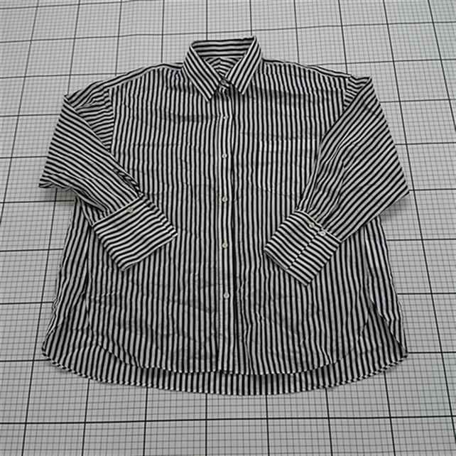 NOLLEY'S ストライプ長袖シャツ 38 NOLLEY'S ストライプ長袖シャツ 38 セール アウトレットファッション