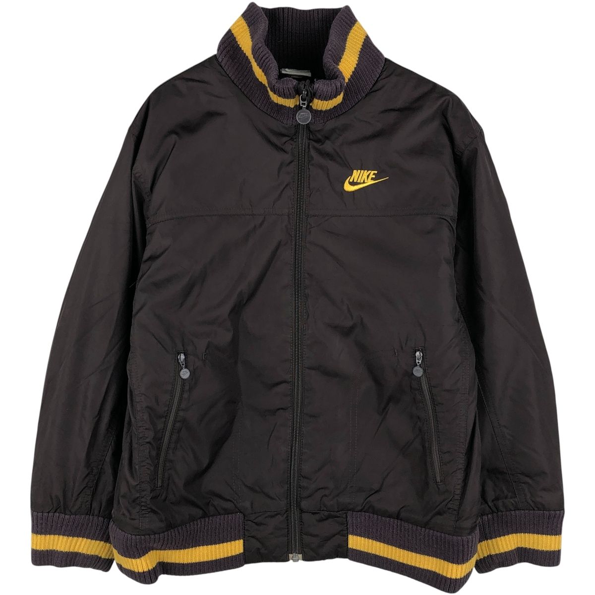 古着 ナイキ NIKE バックロゴ 中綿ジャケット パファージャケット レディースM相当|eaa 606101