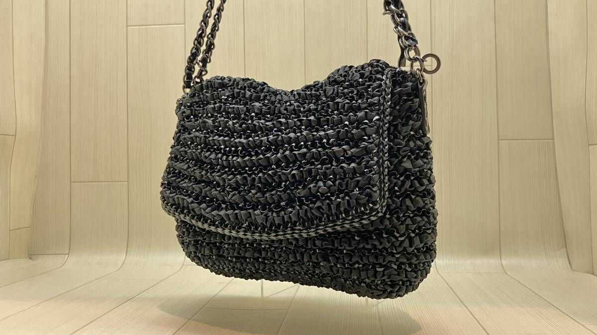 ☆ ANTEPRIMA アンテプリマ ショルダーバッグ 布地混合ワイヤーバッグ 