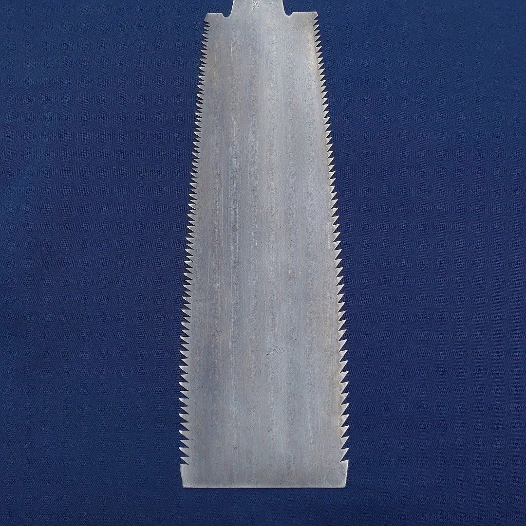 両刃鋸 たい鋸 信州 朝倉 刃渡り約350㎜ のこぎり ノコギリ タイ鋸 たいのこ 和風建築 木工作業 大工道具 工具 柄無し 3240 両刃のこぎり のこぎり 切削 切断 穴あけ