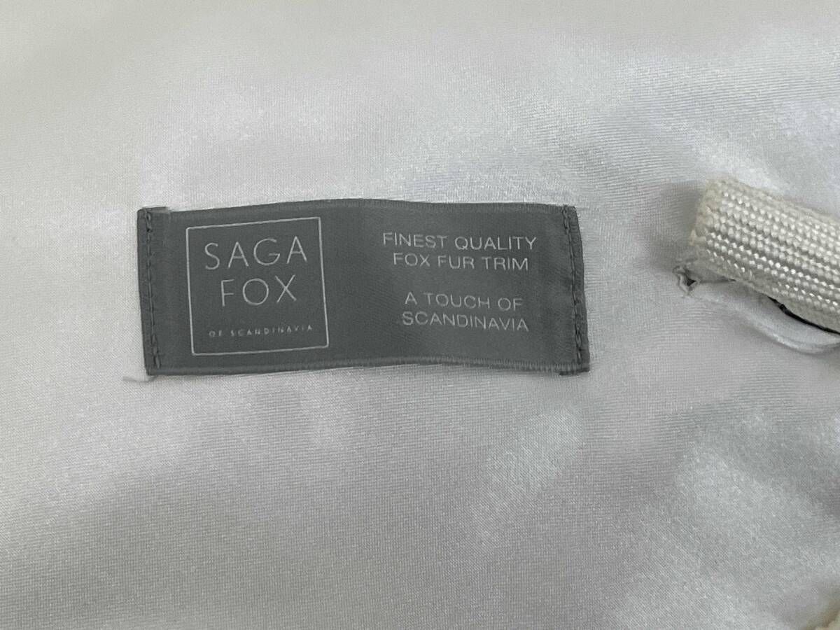 SAGAFOX サガフォックス ショール ストール マフラー ホワイト