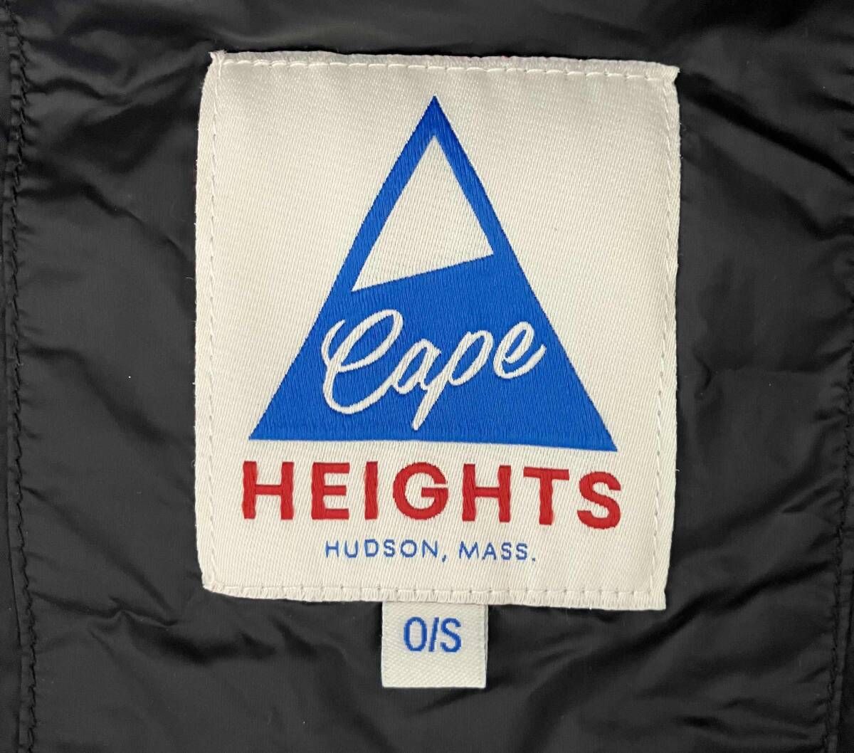  Cape HEIGHTS ケープハイツ レディース S ポンチョ ナイロン x フリース ブラック 黒 その他 小物