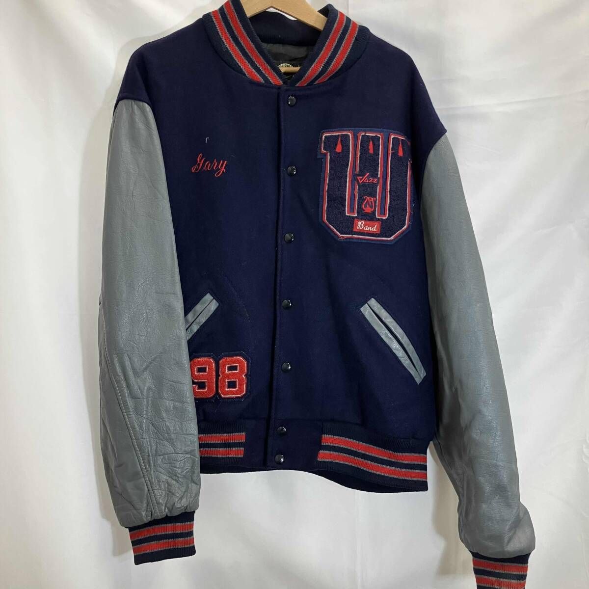 Dehen / ディーエン / スタジャン / 袖レザー / USA製 / 90s / 古着 