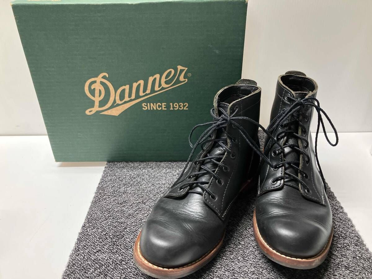 き DANNER ダナー 34523 6 サイズUS 9.5 ブーツ 7ホール ブラック 黒
