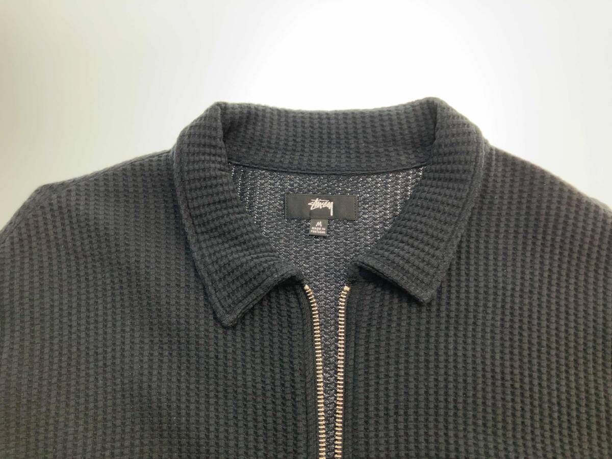 ☆ STUSSY ステューシー 23AW BIG THERMAL ZIP SHIRT 長袖シャツ