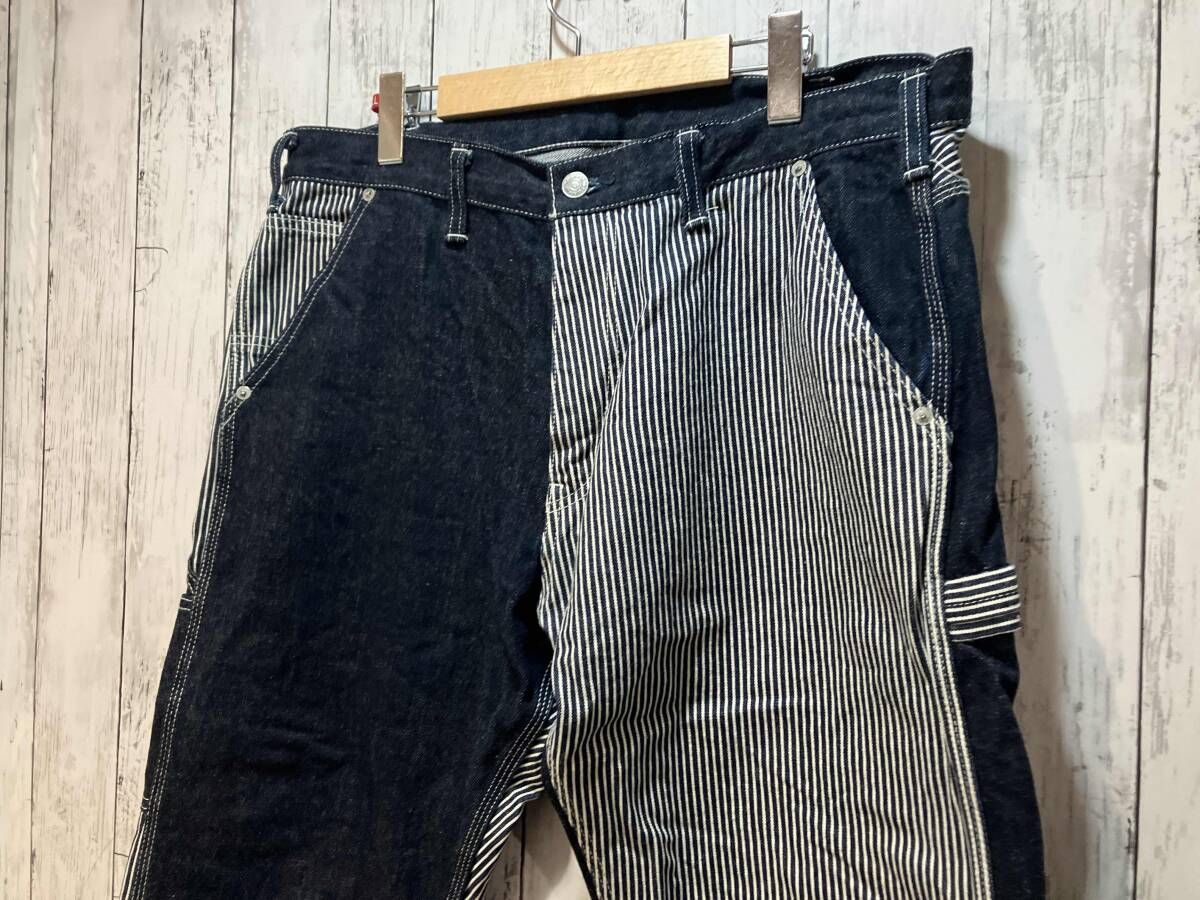 KOJIMA GENES 児島ジーンズ DENIM MULTI-STRIPE WORK PANTS デニム