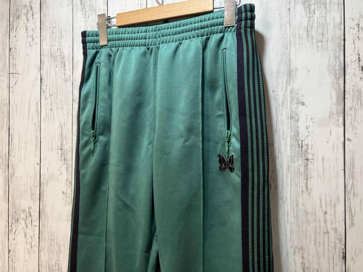 NEEDLES | ニードルズ Narrow Track Pant [POLY SMOOTH] – EMERALD