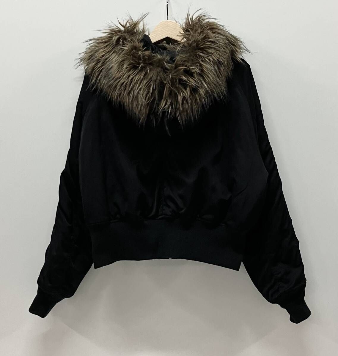 azul by moussyミリタリージャケットN2B黒Sサイズ中古 AZUL by moussy ミリタリージャケット azul by moussy, ミリタリー