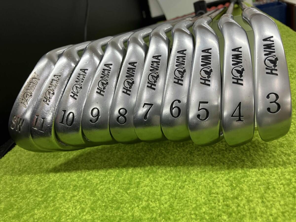 HONMA ホンマ GOLF LB-606 NEW H＆F アイアンセット 3～11,SW 10本