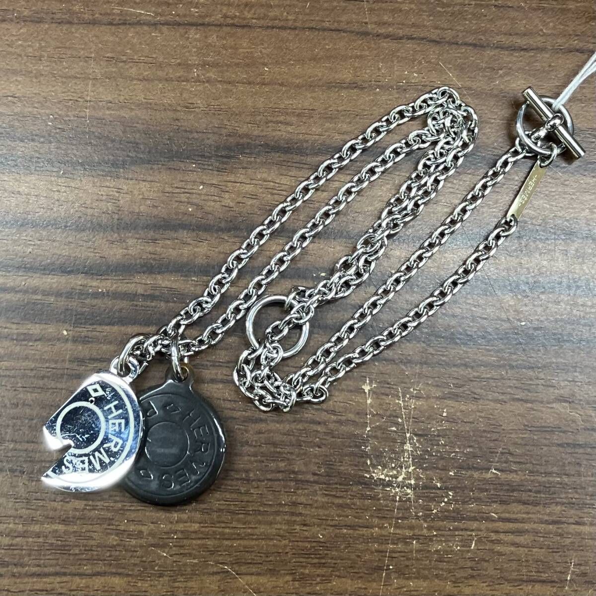 エルメス HERMES カルーゼル ネックレス - メルカリ