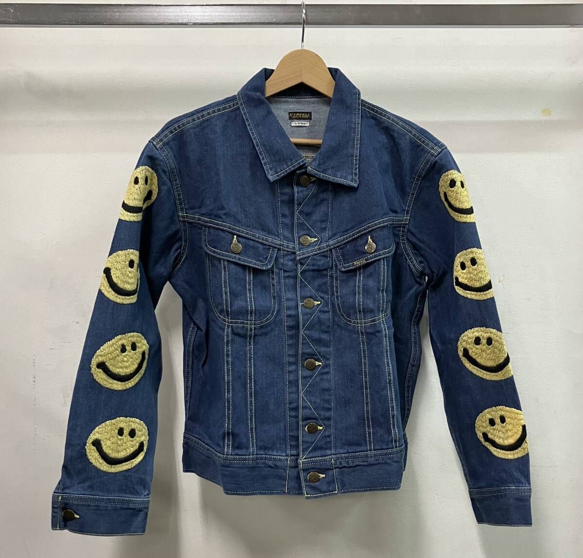 KAPITAL キャピタル Gジャン デニムジャケット SMILEY DEMI JACKET 