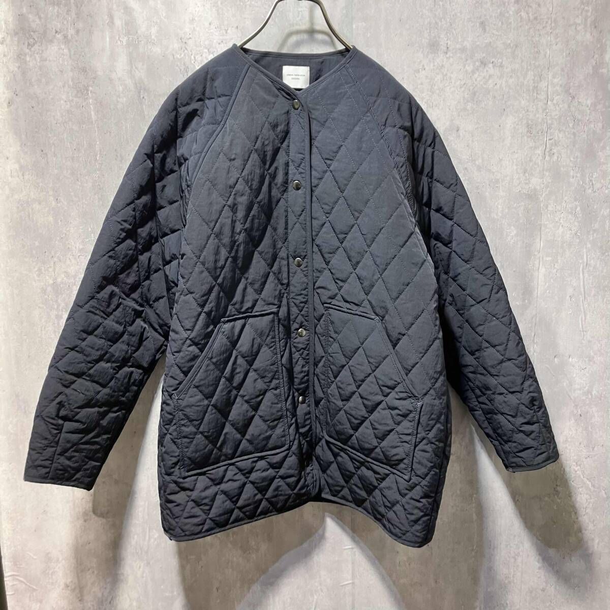 URBAN RESEARCH DOORS カポックキルトミドルジャケット サイズM ネイビー アーバンリサーチドアーズ