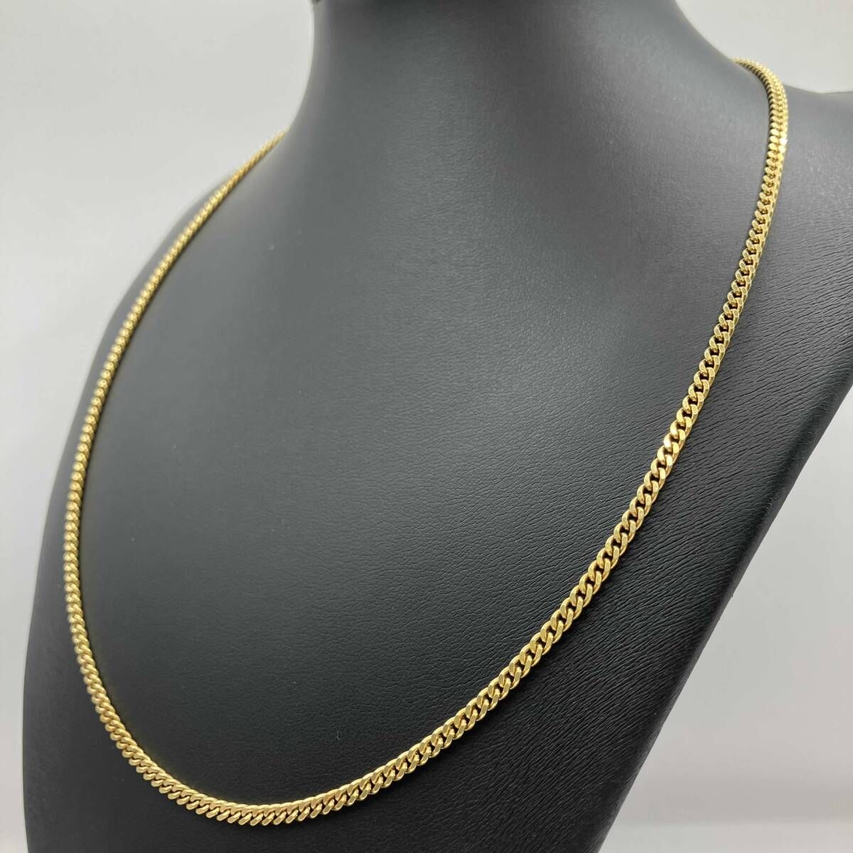  本体のみ K 18 18金 イエローゴールド 二面喜平 全長約 50 cm 総重量約 15.4 g 喜平ネックレス ネックレス アクセサリー