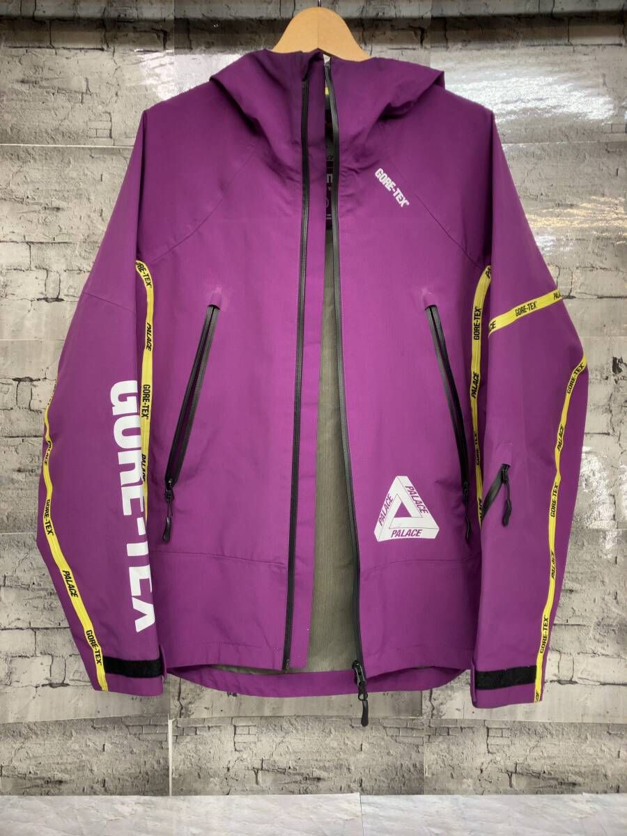 PALACE SKATEBOARDS パレススケートボード マウンテンパーカー PALEX JACKET GORE サイズS パープル 紫