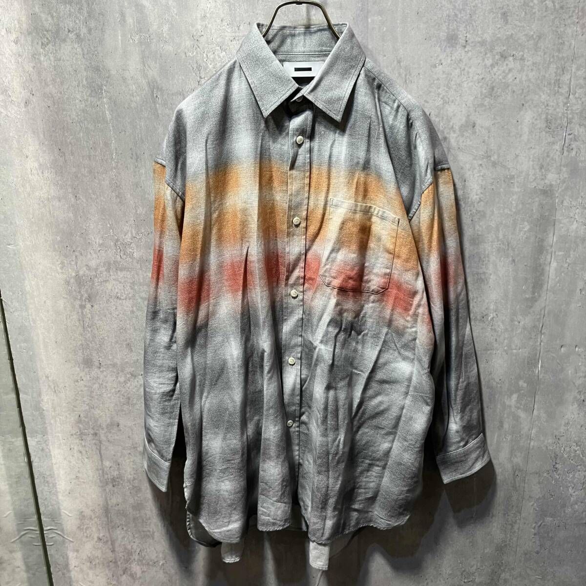flannel shirt フランネルロングシャツ サイズ36 リバーバレイト