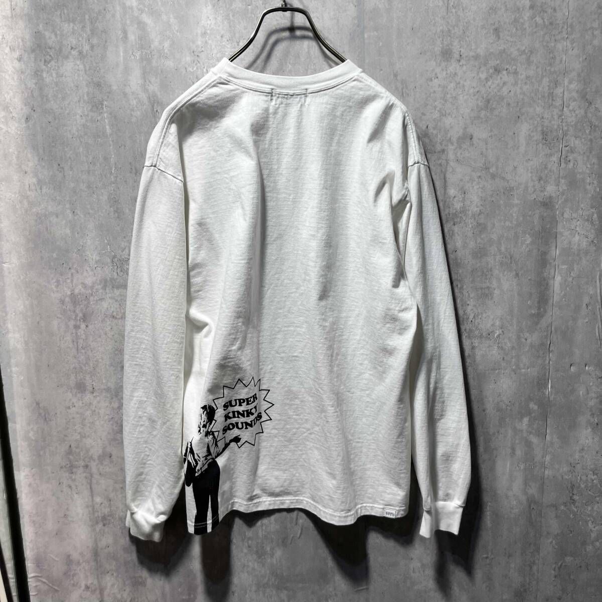 HYSTERIC GLAMOUR SUPER KINKY SOUNDS Tシャツ サイズL ホワイト
