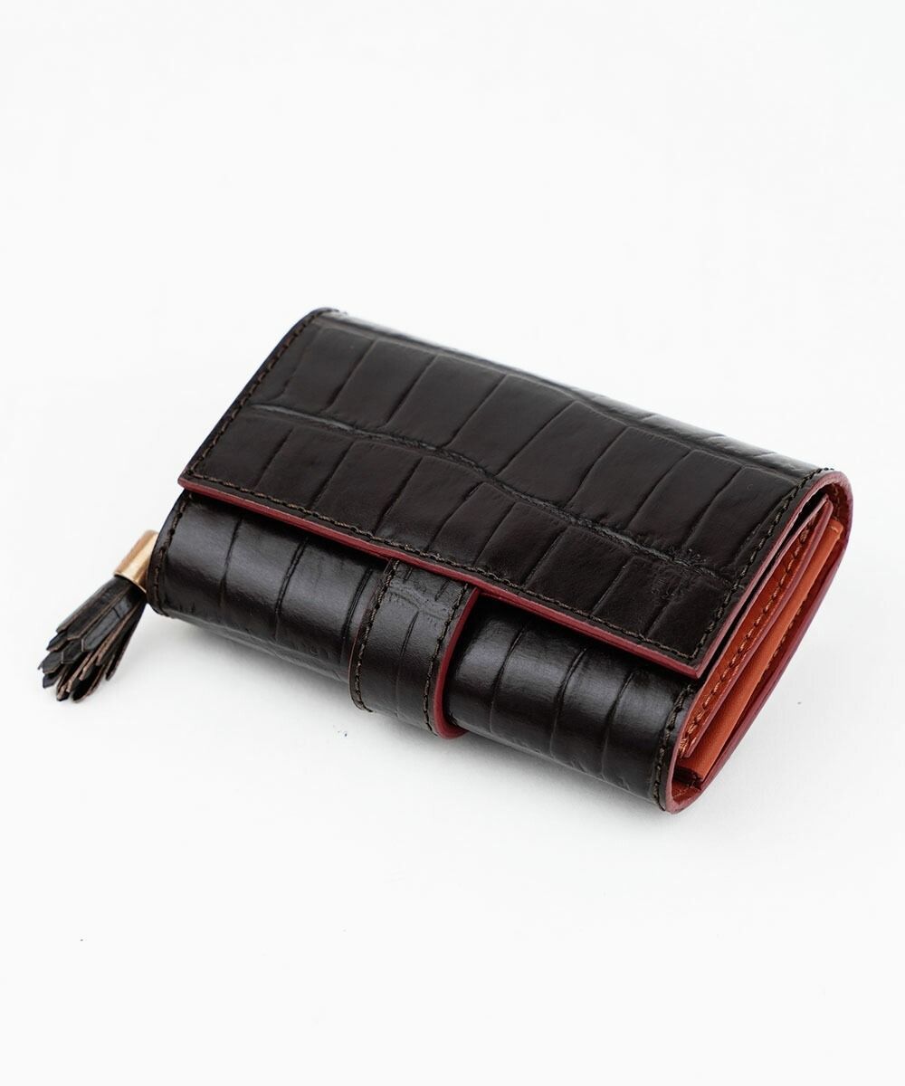 30%OFF フェリージ Felisi 財布 コロコロ 二つ折り財布 ミニ ウォレット レザー クロコダイル 型押し イタリア製 ユニセックス 男女兼用 ギフト 贈り物 1041-2-SA-4302302 メンズ レディース