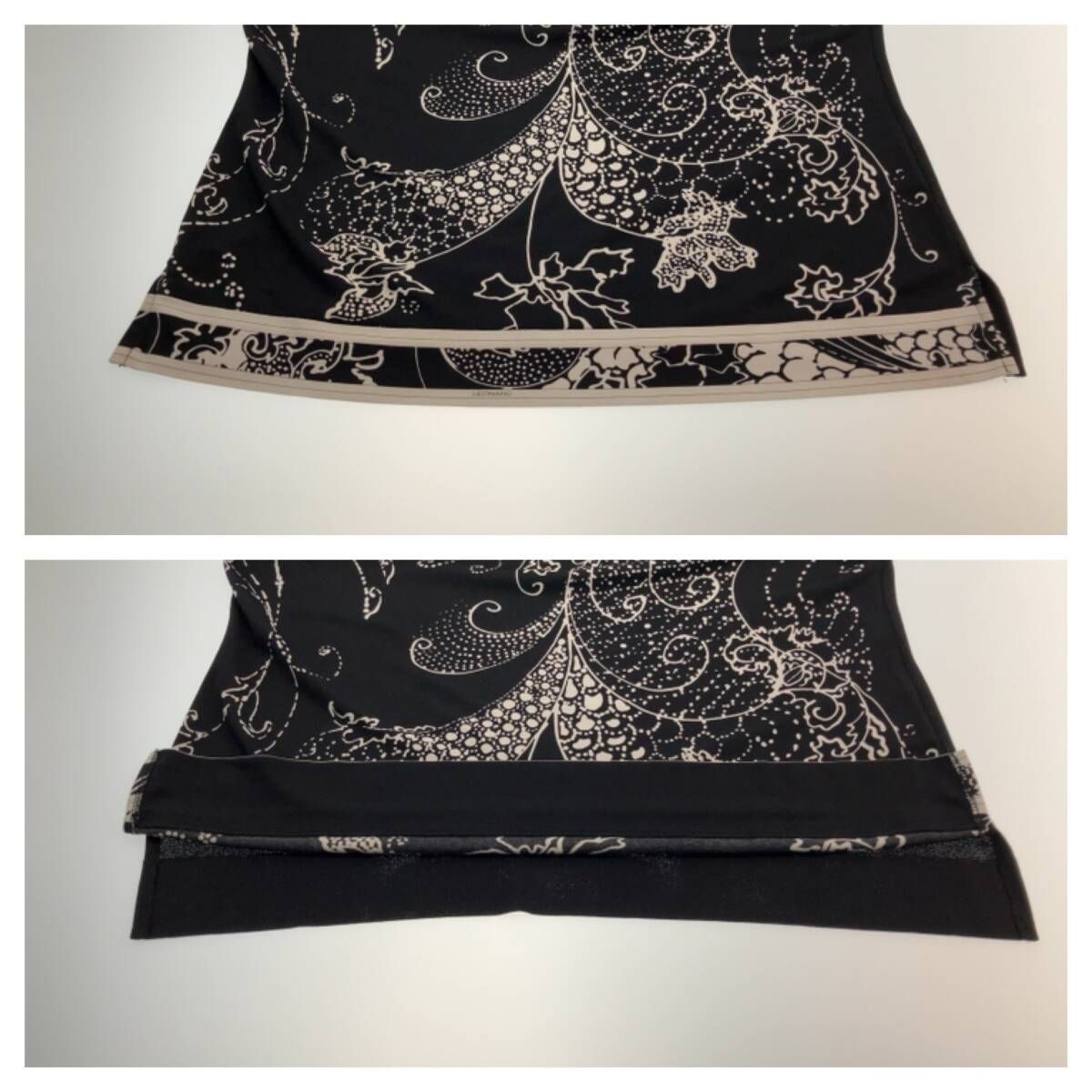 ☆ LEONARD レオナード 七分袖カットソー 七分袖Tシャツ サイズ42