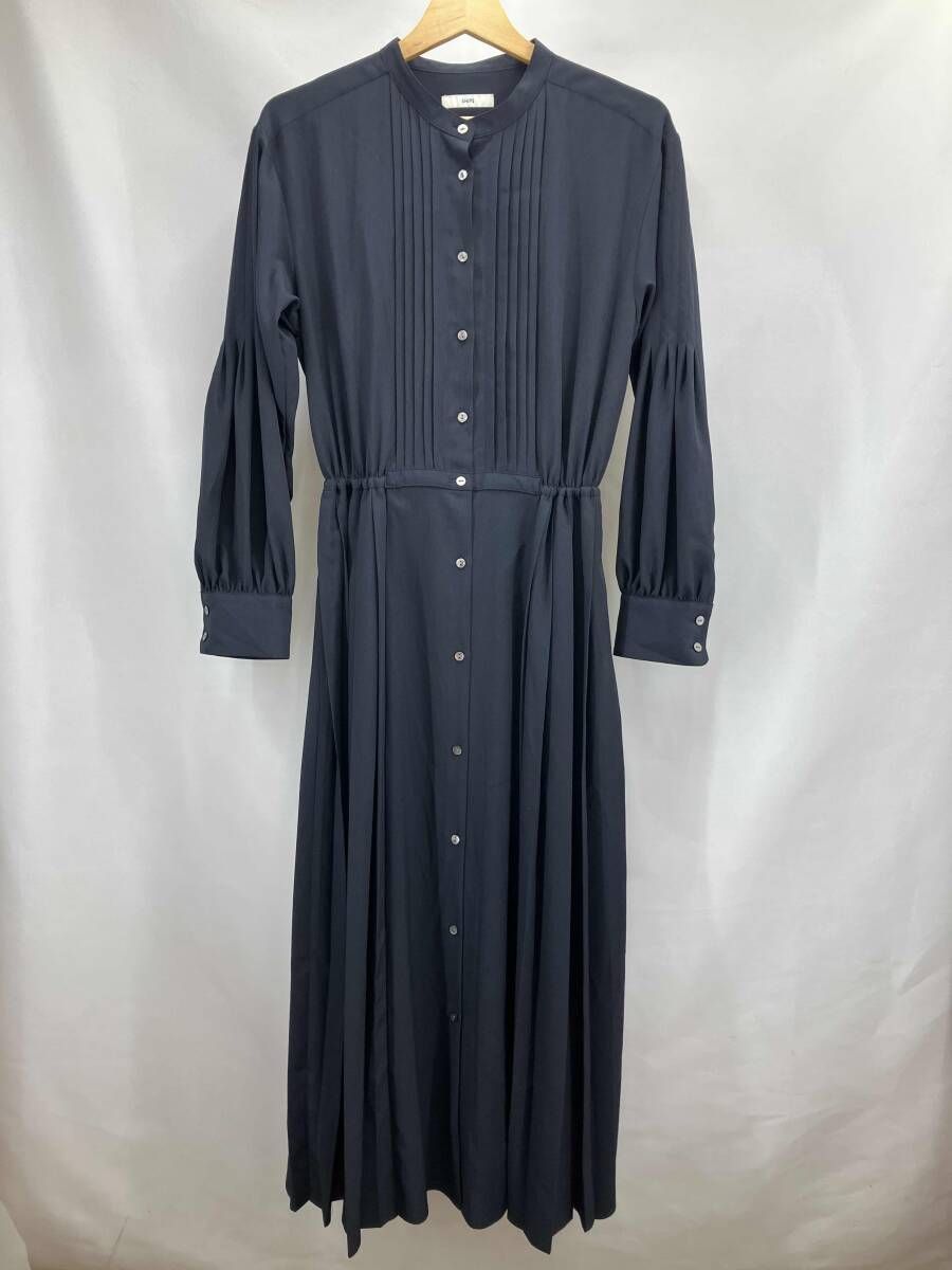 SHIPS シップス 長袖ワンピース 314 51 4409 サイズM ネイビー 通年