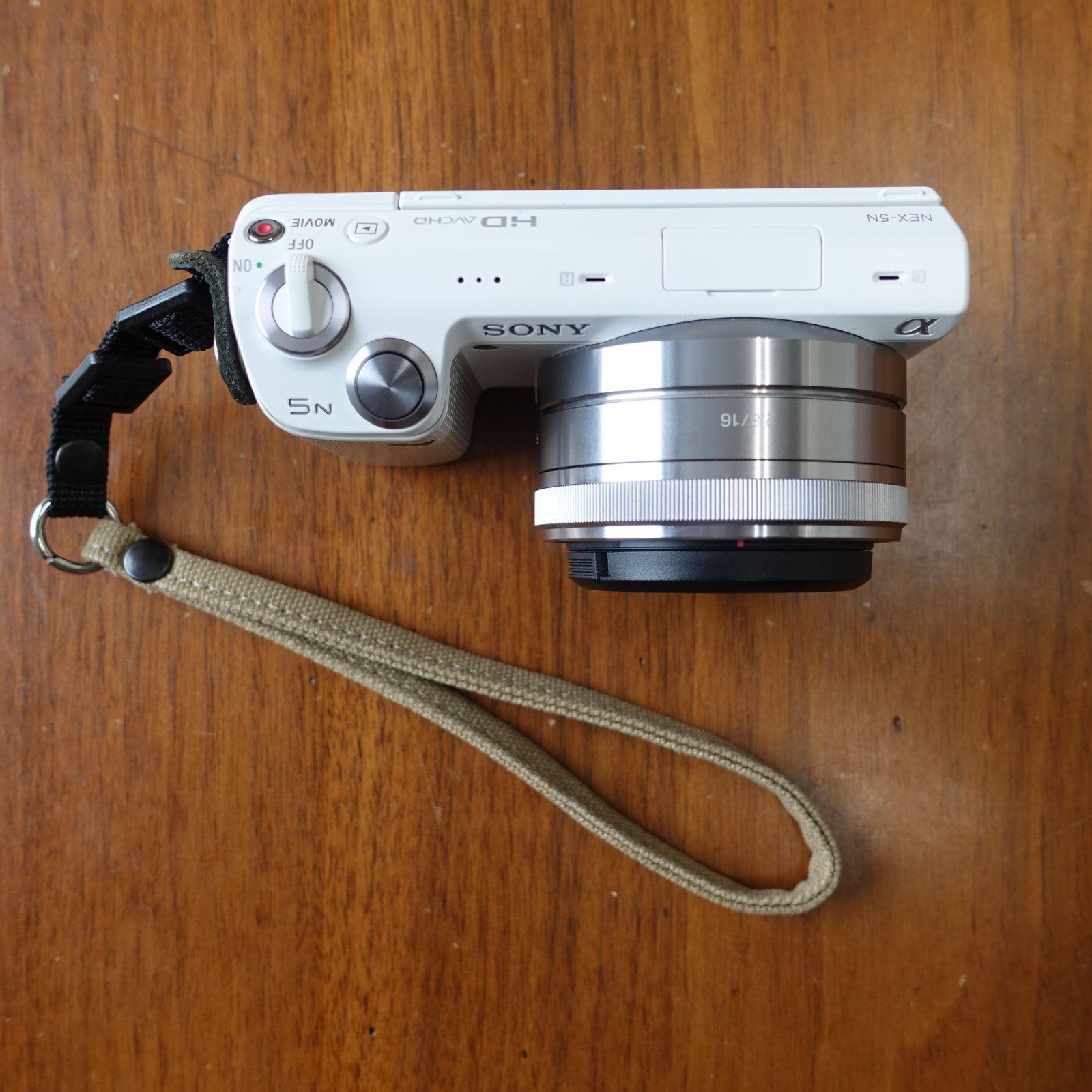 ミラーレス一眼 NEX-5N ダブルレンズキット 白 中古箱なし - メルカリ