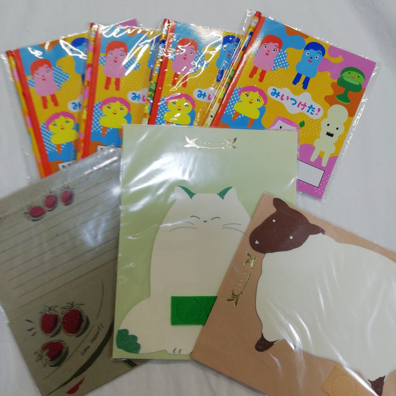 レターセット 大量 いろいろ まとめ売り ♪ 未使用品多数 一筆書き