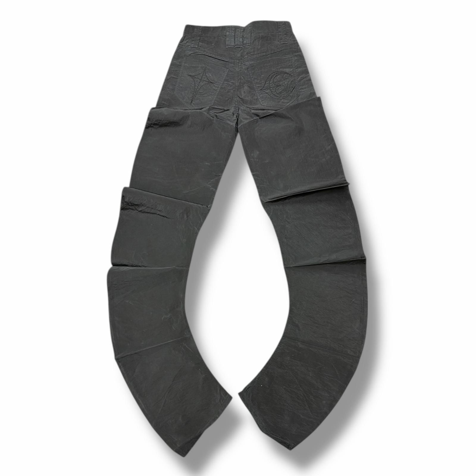 参考上代75900円 ♥ THUG CLUB Scarred Parkour Pants パーカーパンツ トラウザー サグクラブ ブラック 2 4844 M