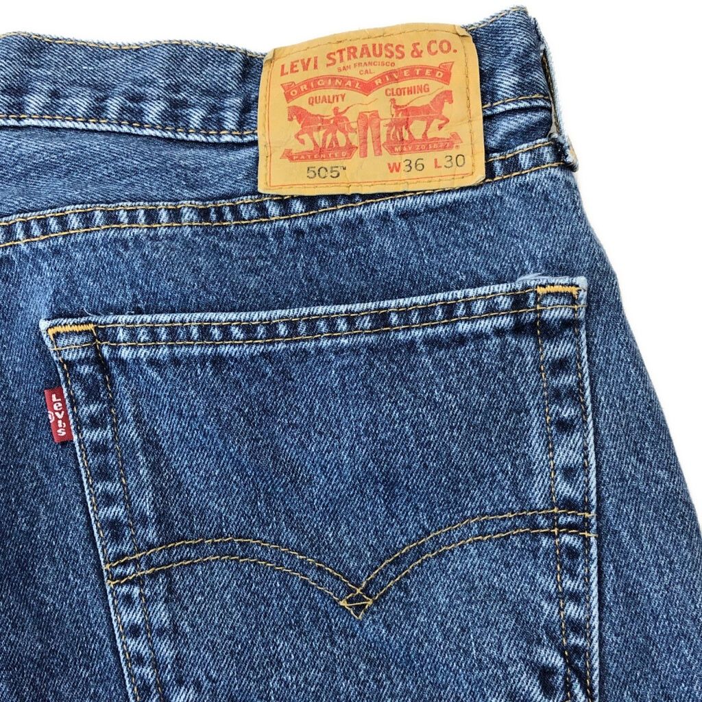 Levi's リーバイス 505 デニムパンツ ブルー(メンズ W36 L30)中古 古着