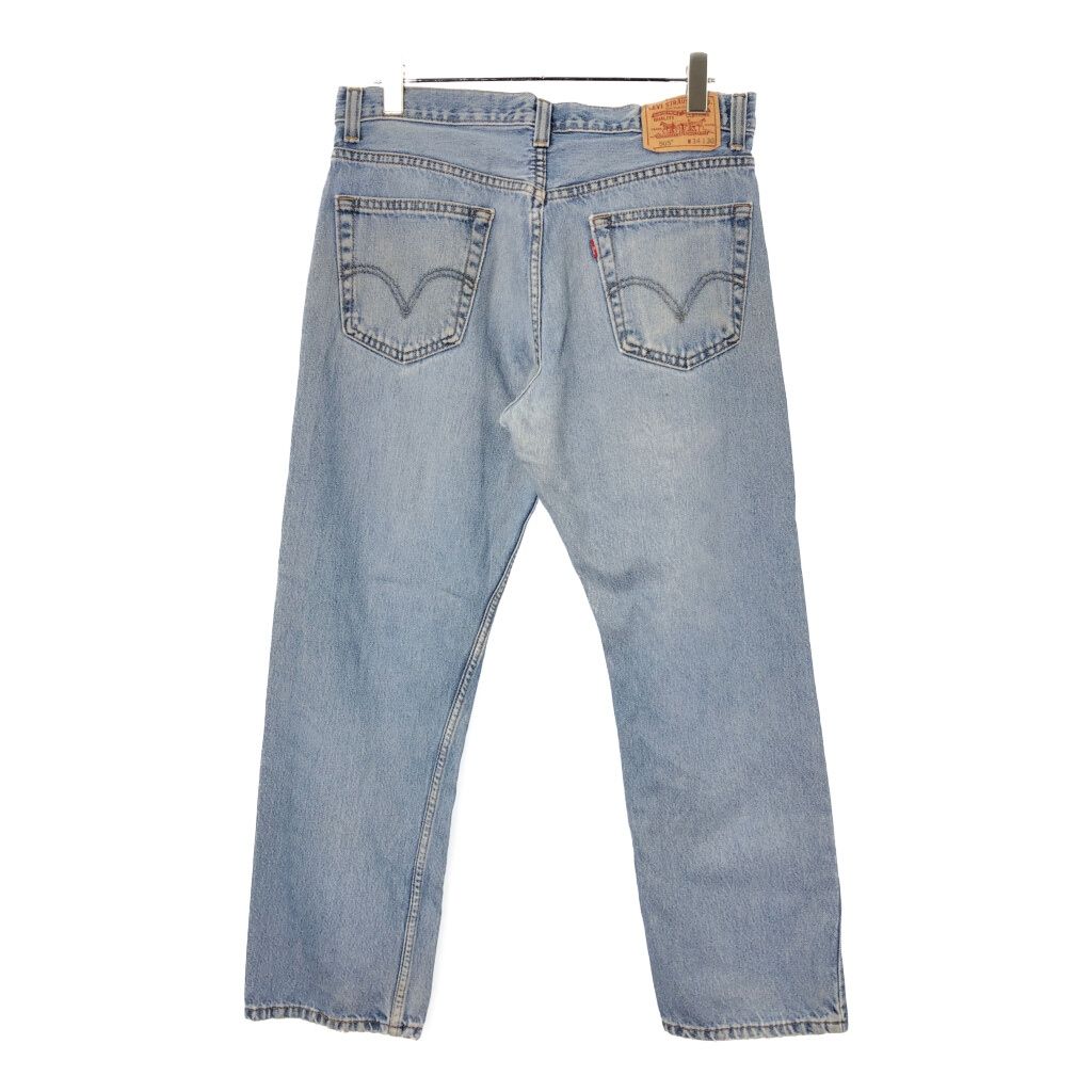 Levi's リーバイス 505 デニムパンツ ブルー(メンズ W34 L30)中古 古着