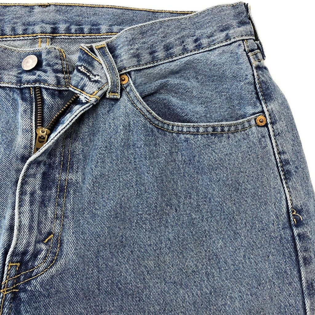 Levi's リーバイス 505 デニムパンツ ブルー(メンズ W33 L32)中古 古着