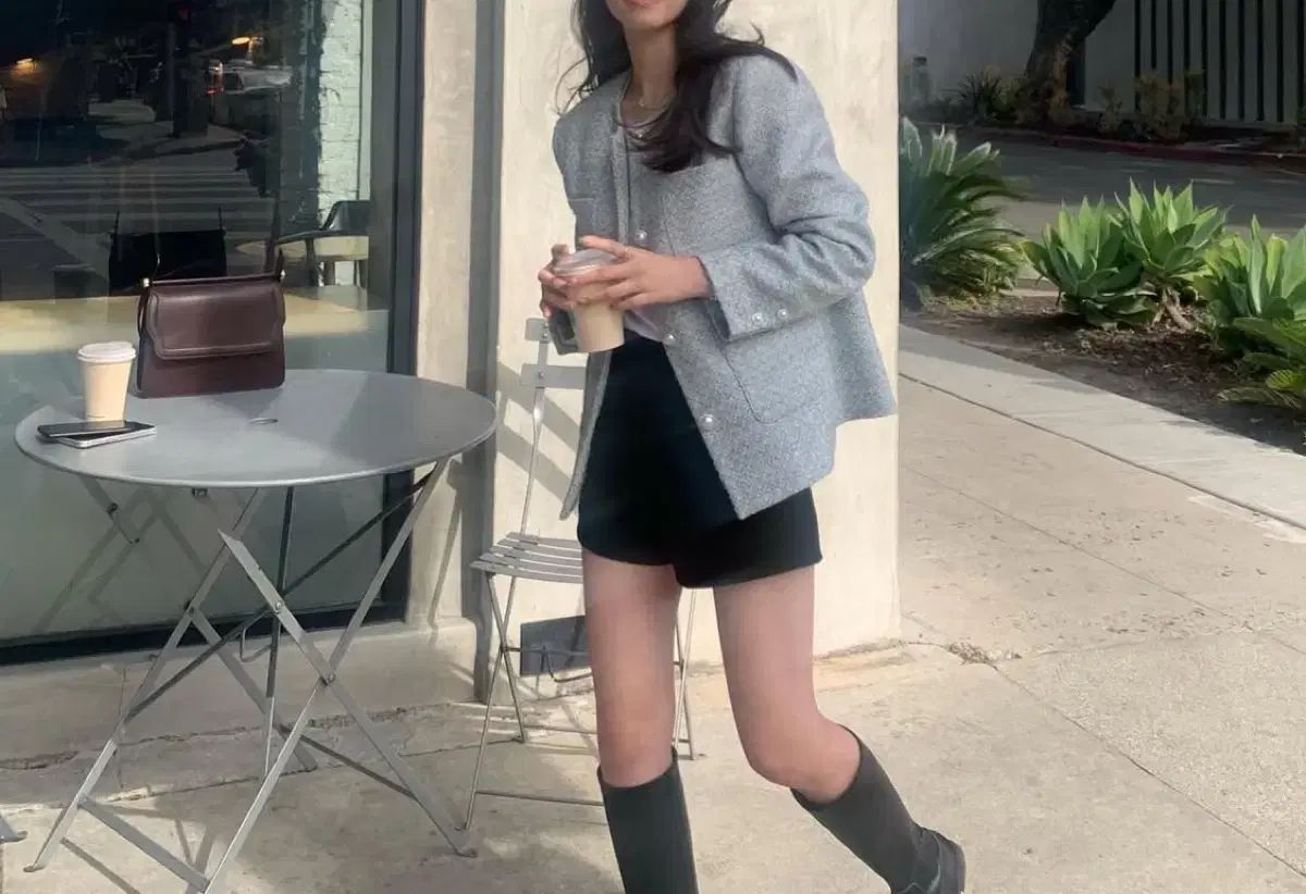 ウェアウェザー 틸다 ツイード ジャケット スカート サイズ M セットアップ