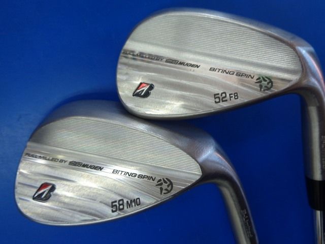 GK高辻▲ 6278 ウェッジ ブリヂストン B-Limited BITING SPIN 無限 52度 58度 2本セット|N.S. neo|R