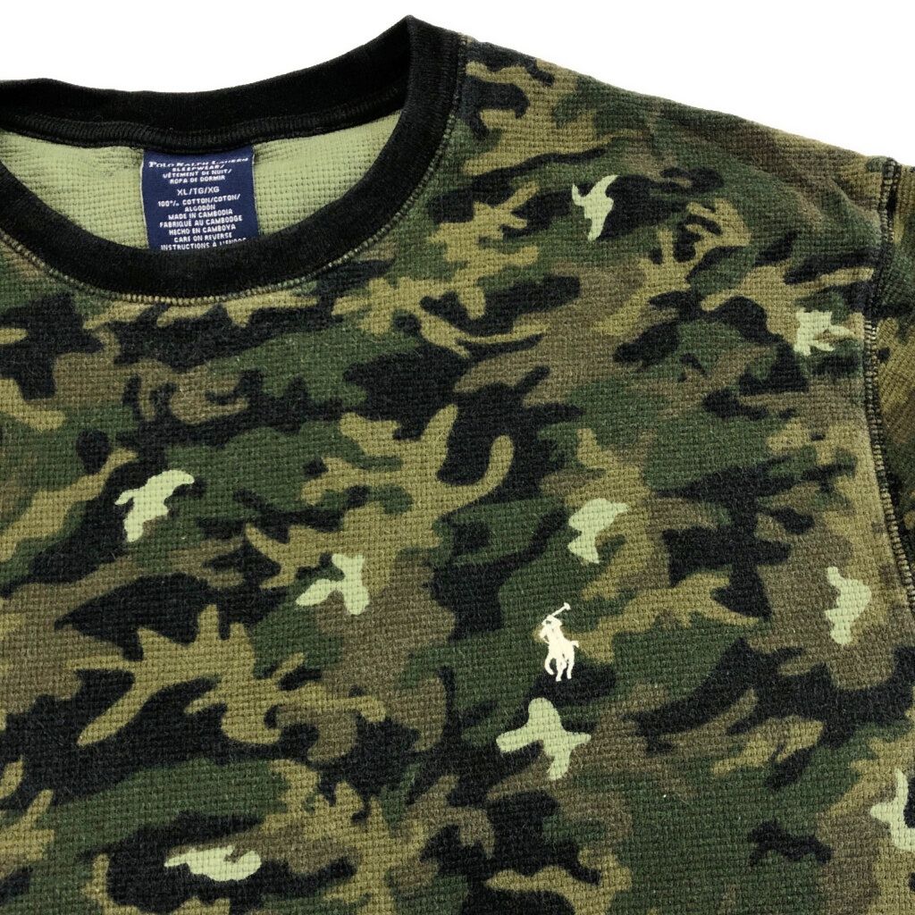 Polo by Ralph Lauren ポロ ラルフローレン 迷彩 サーマル 長袖T