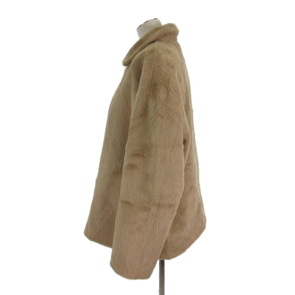 グラムリップス Glam Lips フェイクファー ジャケット ジップ F