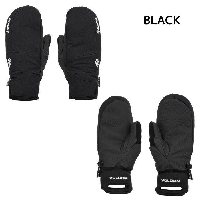 23-24 VOLCOM ボルコム STAY DRY GORE-TEX MITT BLACK
