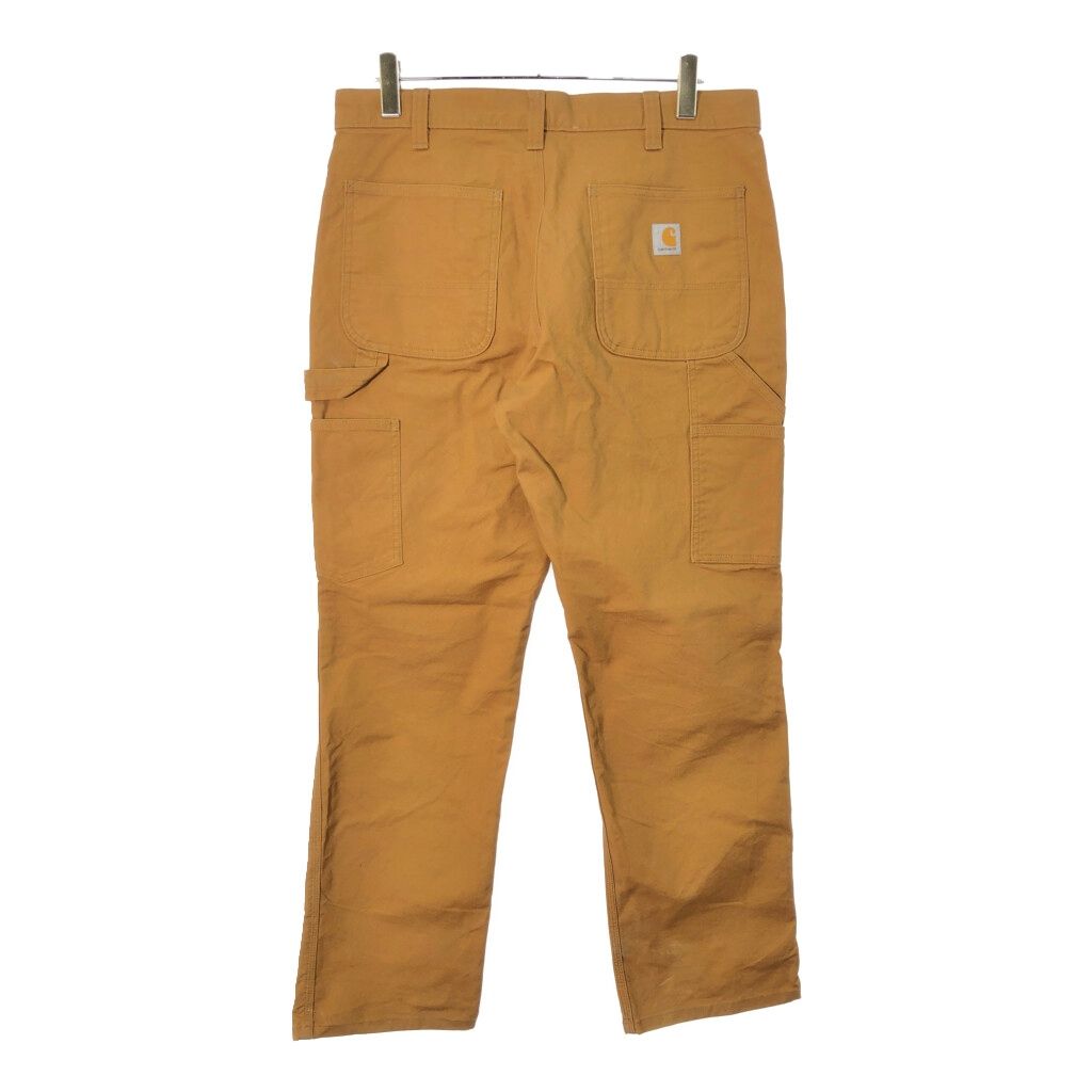 Carhartt カーハート ダック ペインターパンツ ライトブラウン メンズ W 34 L 32 古着 X 0723