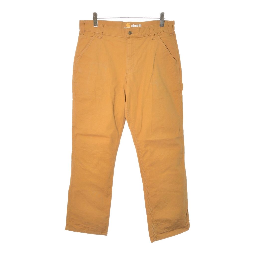 Carhartt カーハート ダック ペインターパンツ ライトブラウン メンズ W 34 L 32 古着 X 0723