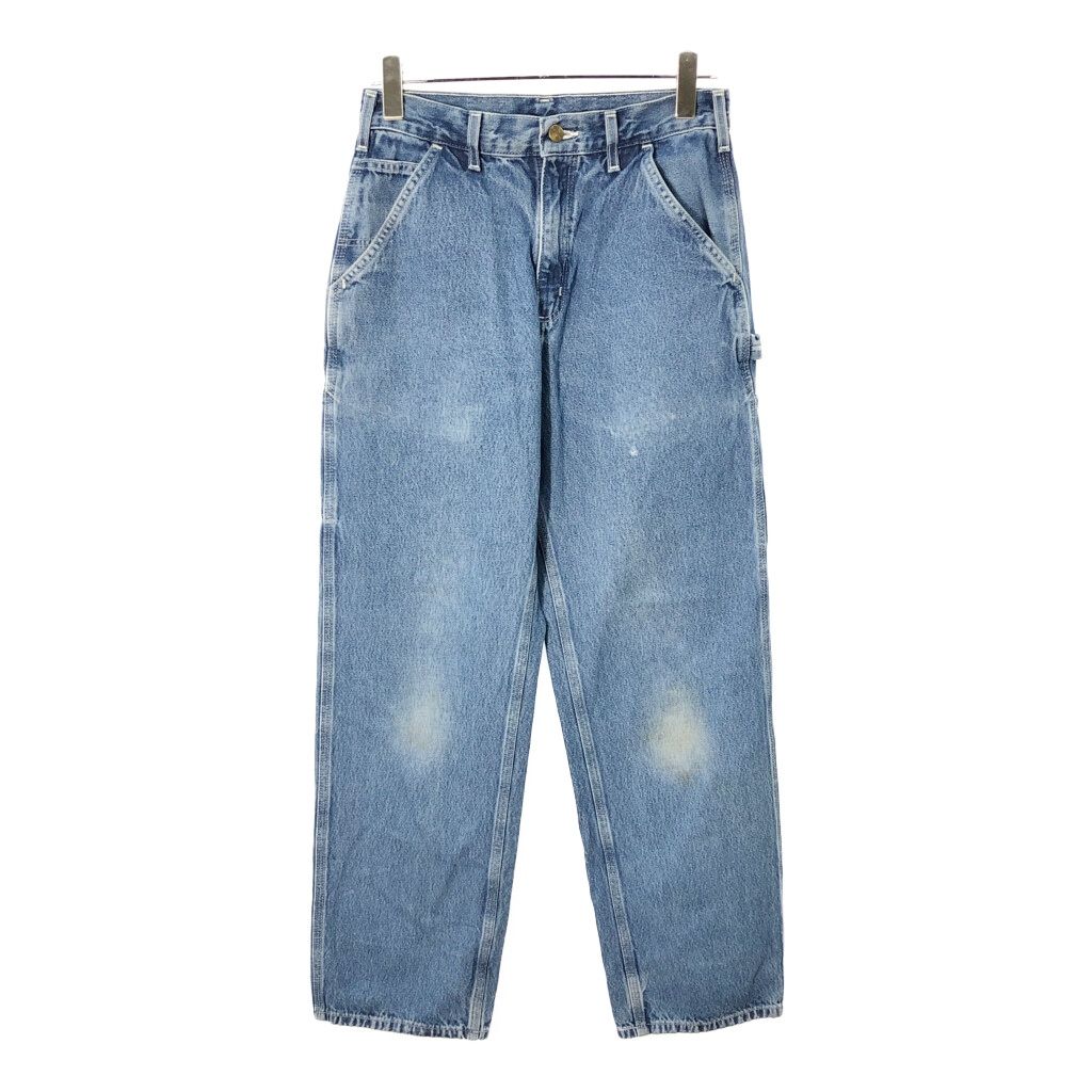 Carhartt カーハート デニム ペインターパンツ インディゴブルー メンズ W 30 L 32 古着 X 0728