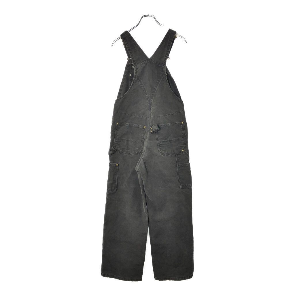 Carhartt カーハート ダック ダブルニー ビブオーバーオール ブラック メンズ W 32 L 28相当 古着 X 1233