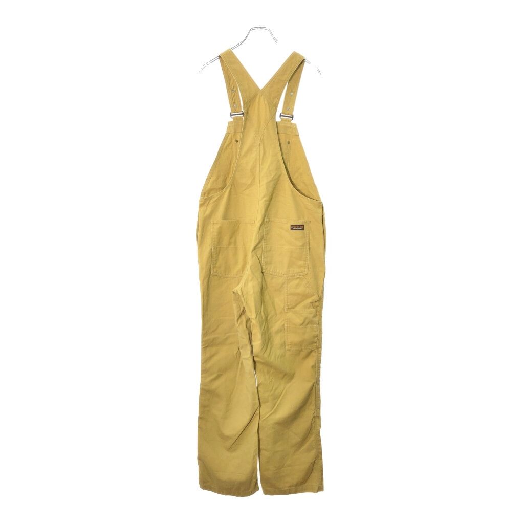 patagonia パタゴニア ヘンプ キャンバス ビブ オーバーオール アウトドア ベージュ メンズ L 古着 X 1235