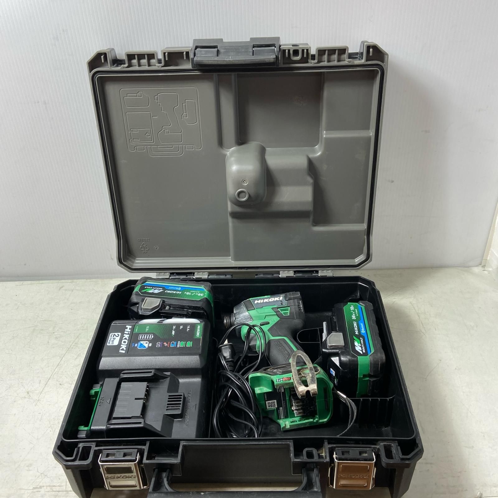 ΦΦHiKOKI ハイコーキ 36 V コードレスインパクトドライバ WH DD グリーン