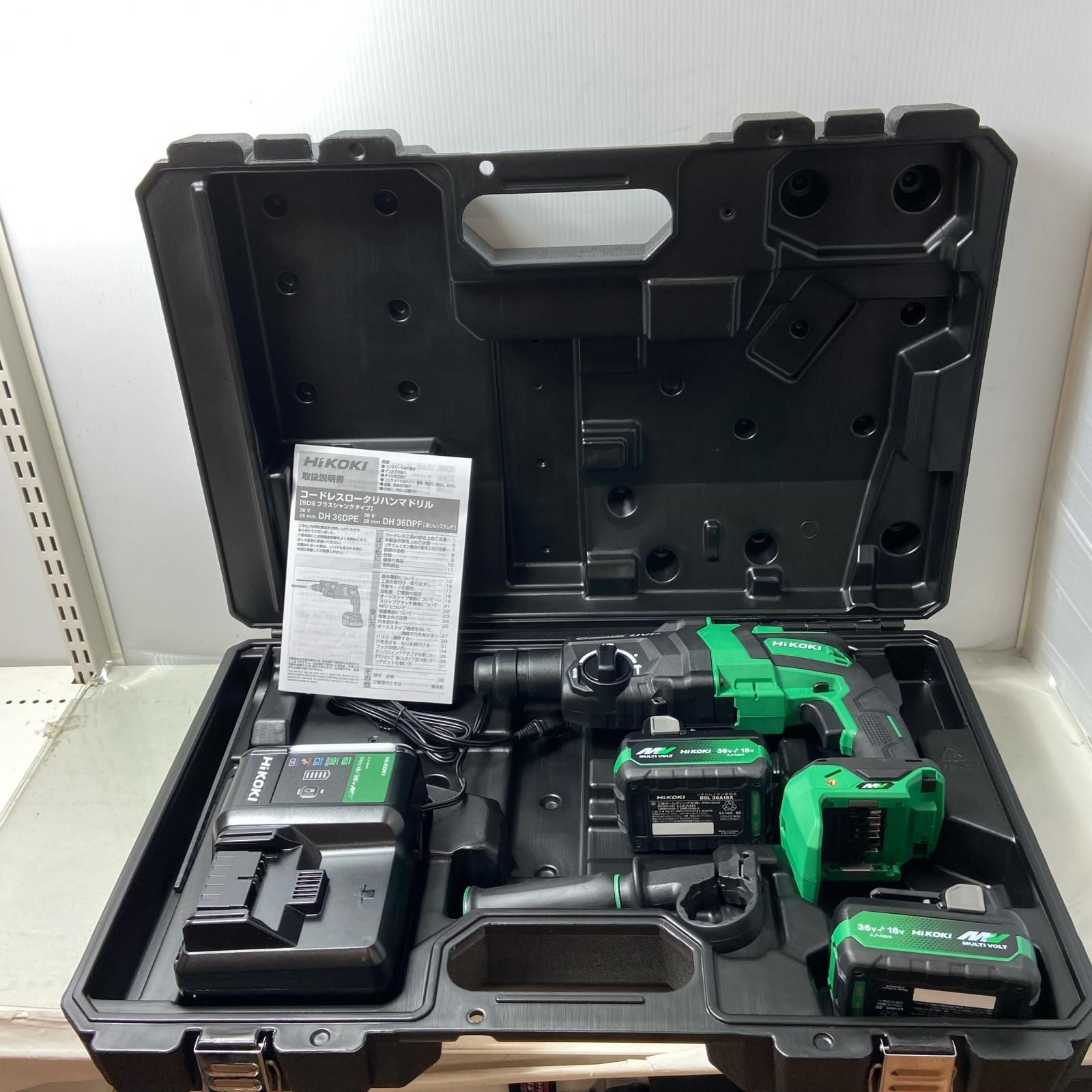 ΦΦHiKOKI ハイコーキ マルチボルト 36 V コードレスロータリハンマドリル 28 mm DH DPE