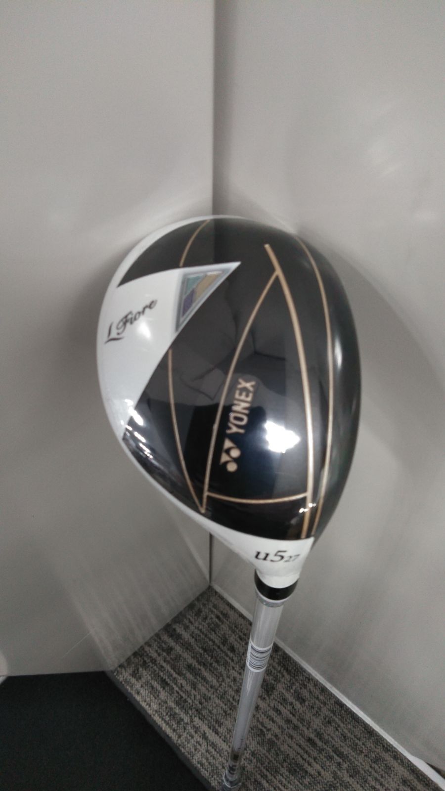 LdUt ♥品 ヨネックス FIORE ユーティリティ 27° U 5 レディース 右用 カーボンシャフト フレックスL YONEX ゴルフクラブ モデル 日本 中旬発売