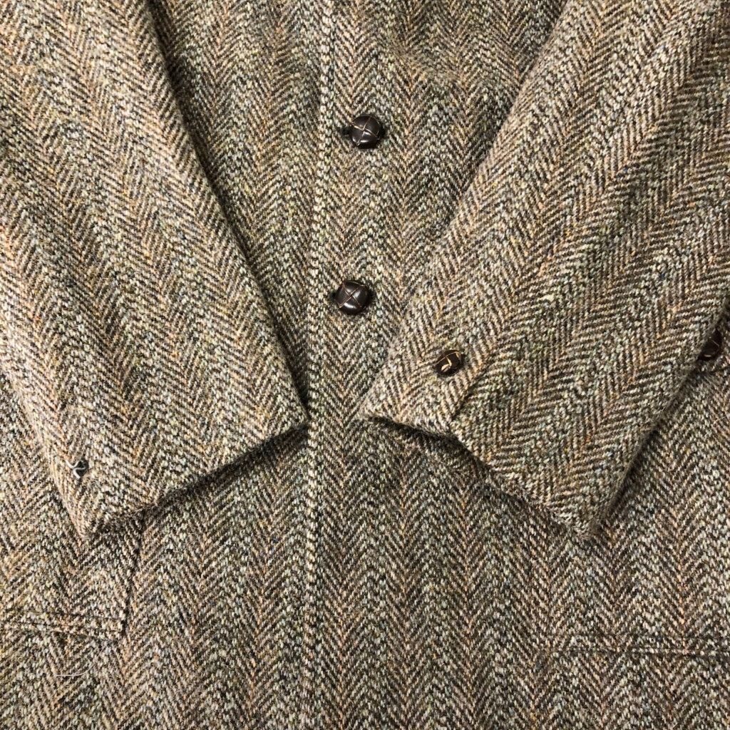 80s90s ビンテージ DUNN＆CO ハリスツイードノーフォークジャケット 80s90s ビンテージ DUNN＆CO ハリスツイードノーフォークジャケット
