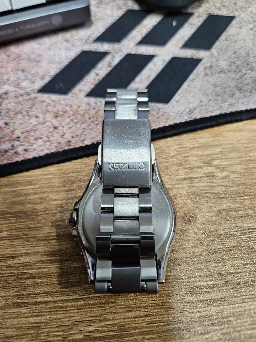 CITIZEN シチズン アテッサ as 7100-59 a 電波受信時計