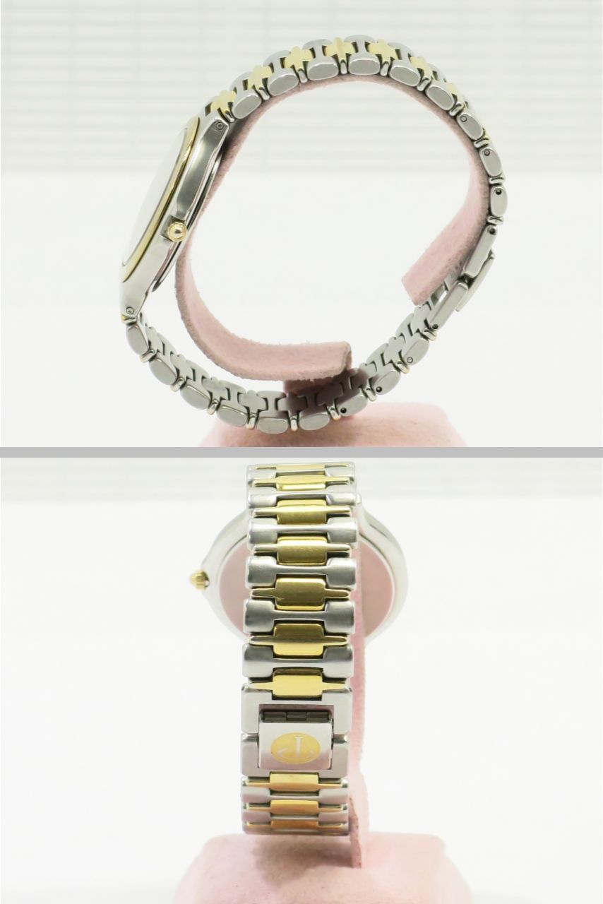 セイコー プレサージュ 腕時計 5 E 39-6 A 10 メンズクオーツ 2針デイト SEIKO