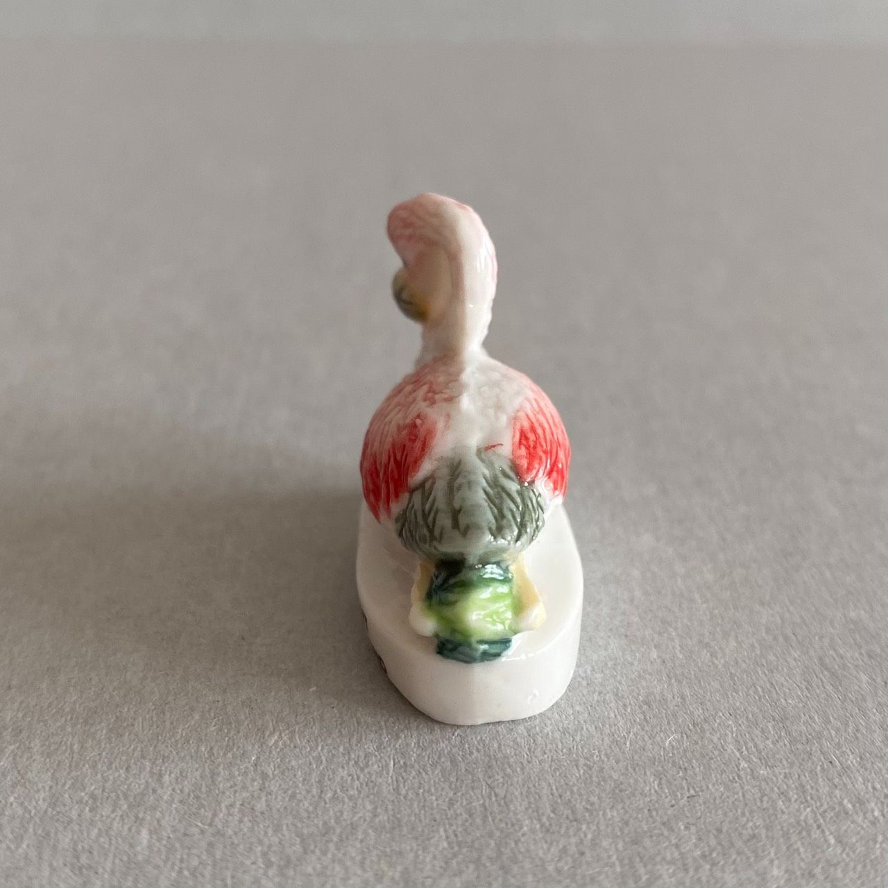 パニエの王様　レア　フェーブ　ヴィンテージ　フェーヴ　ミニチュア　陶器　カゴ パニエの王様 レア フェーブ ヴィンテージ フェーヴ ミニチュア 陶器