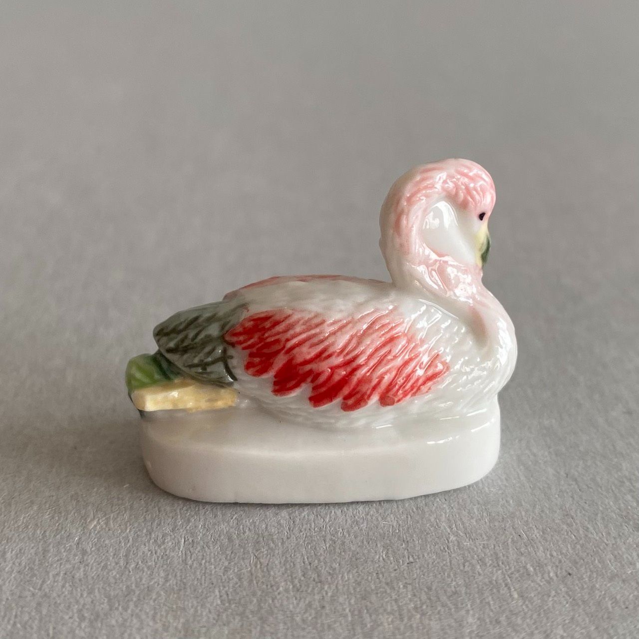 パニエの王様　レア　フェーブ　ヴィンテージ　フェーヴ　ミニチュア　陶器　カゴ パニエの王様 レア フェーブ ヴィンテージ フェーヴ ミニチュア 陶器